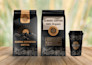 do product packaging, labels, pouches, and boxes design